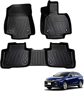Toyota New HARRIER 80 series 3D коврик для пола Трехмерный коврик для пола HARRIER 80 автомобильный коврик Материал TPE Водонепроницаемые характеристики Устойчивость к 2020/6-