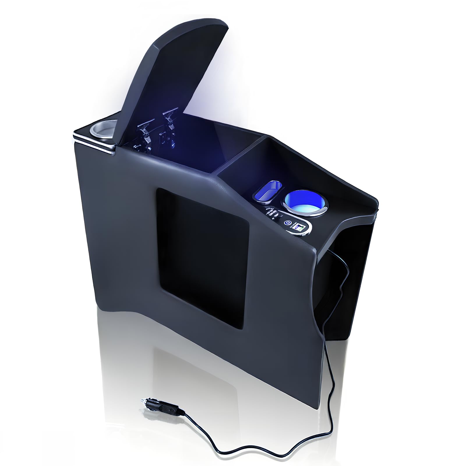 Система NV200 barnett M20 консольный бокс, подлокотник, USB-порт со светодиодной подсветкой, подстаканник для хранения мелких предметов