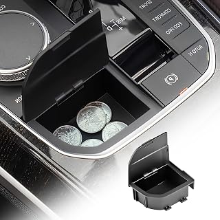 Консольный ящик-органайзер KUNGKIC для BMW (серии 1, 2, 3, 4, F40, F44, G22, G23, G24, G26, X3, X4, X5, X6, X7, M3, M4, i4, i3), правый руль, ABS-пластик, кастомный дизайн