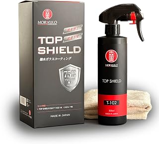 【MORIKULO】ПОКРЫТИЕ ДЛЯ АВТОМОБИЛЯ TOP SHIELD, Водоотталкивающее, устойчивое к пятнам, придающее блеск, Совместимо с колесными дисками, 300 мл【Эксклюзивно на Amazon】